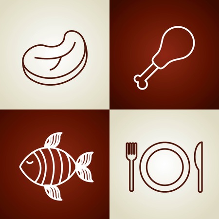 menu restaurant design, vector illustration eps10 graphicのイラスト素材