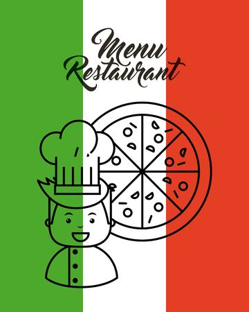 menu restaurant design, vector illustration eps10 graphicのイラスト素材