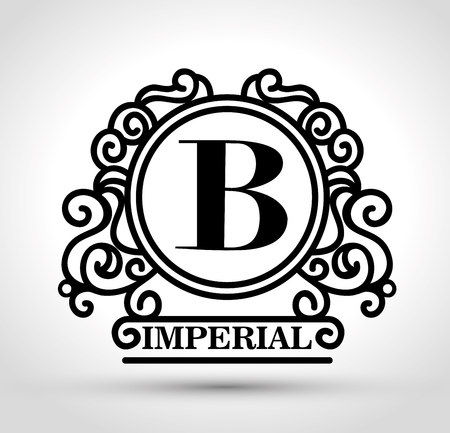 emblem royal quality design, vector illustration eps10 graphicのイラスト素材