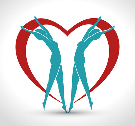 wellness healthy style  design, vector illustration eps10 graphicのイラスト素材