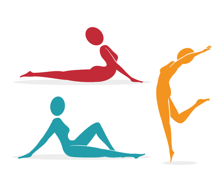 wellness healthy style  design, vector illustration eps10 graphicのイラスト素材