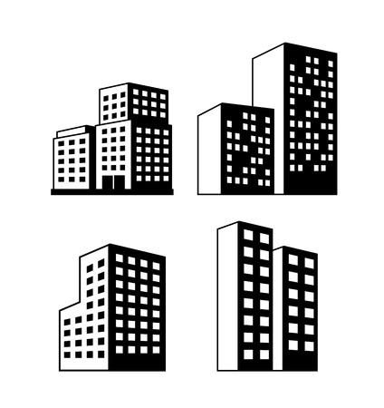 building icon  design, vector illustration eps10 graphicのイラスト素材