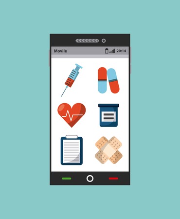 health technology design, vector illustration eps10 graphicのイラスト素材