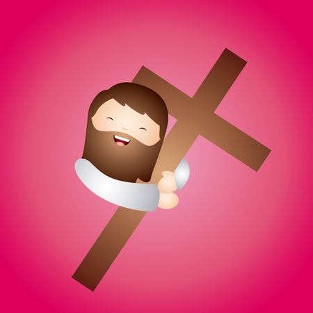 Catholic love design, vector illustration eps10 graphicのイラスト素材