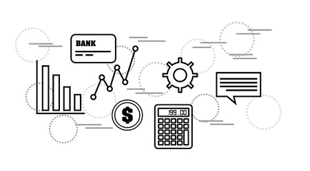 money concept design, vector illustration eps10 graphicのイラスト素材
