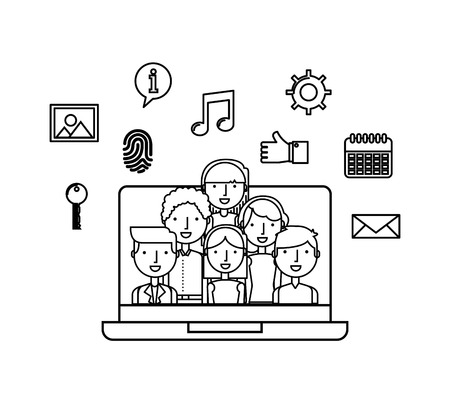 social media design, vector illustration eps10 graphicのイラスト素材