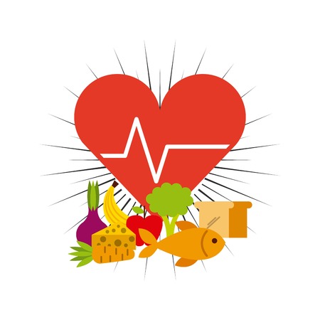 healthy lifestyle design, vector illustration eps10 graphicのイラスト素材