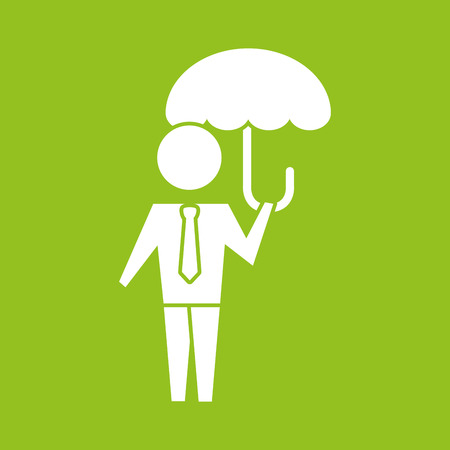 umbrella icon  design, vector illustration eps10 graphicのイラスト素材