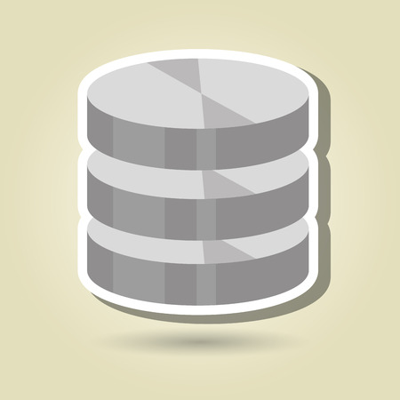 data center design, vector illustration eps10 graphicのイラスト素材