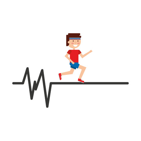 healthy lifestyle designのイラスト素材