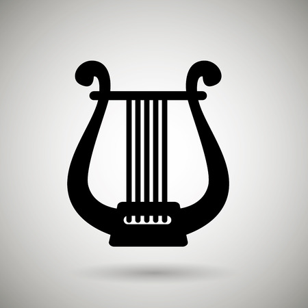 musical instrument design, vector illustration eps10 graphicのイラスト素材