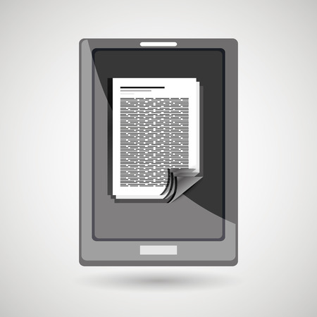 electronic book design, vector illustration eps10 graphicのイラスト素材