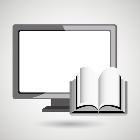 electronic book design, vector illustration eps10 graphicのイラスト素材