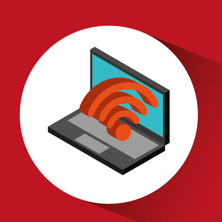 technology isometric design, vector illustration eps10 graphicのイラスト素材