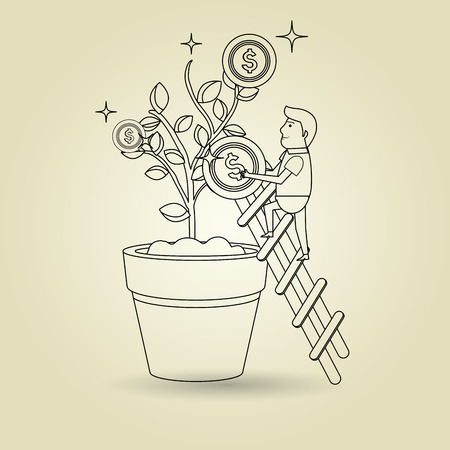 funding concept design, vector illustration eps10 graphicのイラスト素材