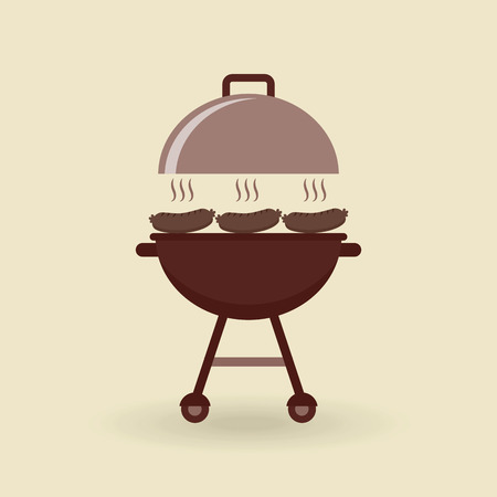 delicious bbq  design vector illustration eps10 graphicのイラスト素材