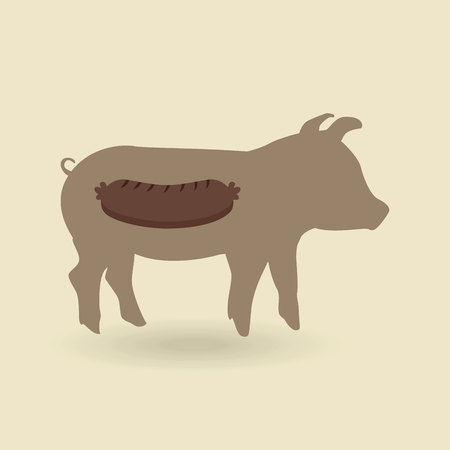 delicious bbq  design vector illustration eps10 graphicのイラスト素材