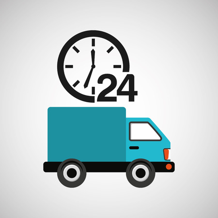 delivery service design, vector illustration eps10 graphicのイラスト素材