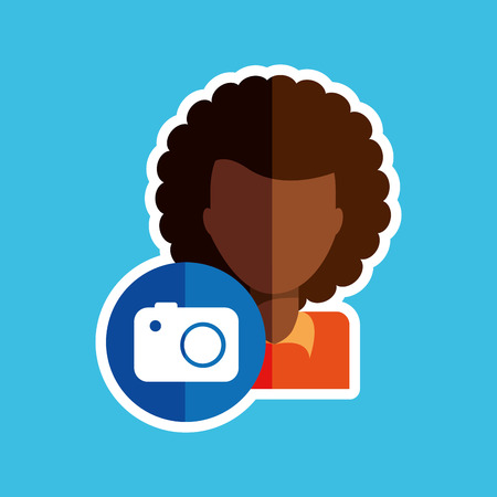 user avatar design, vector illustration eps10 graphicのイラスト素材