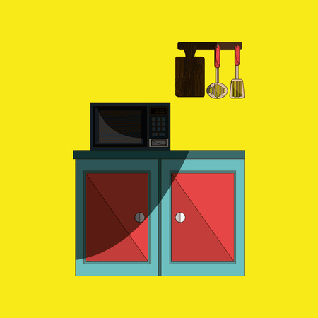 kitchen utensils design, vector illustration eps10 graphicのイラスト素材