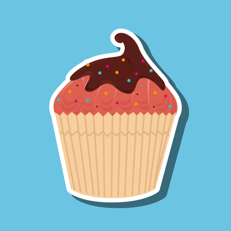 sweet cakes design, vector illustration eps10 graphicのイラスト素材