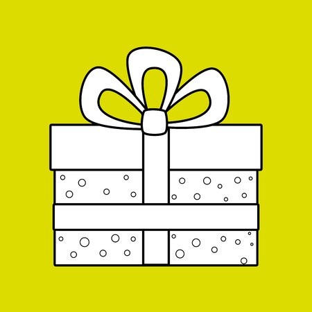 gift box design, vector illustration eps10 graphicのイラスト素材