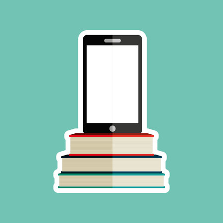 elecronics books design, vector illustration eps10 graphicのイラスト素材