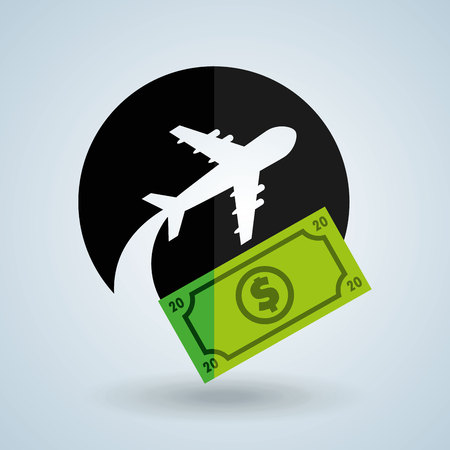 travel expenses design, vector illustration eps10 graphicのイラスト素材