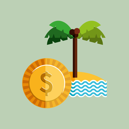 travel expenses design, vector illustration eps10 graphicのイラスト素材