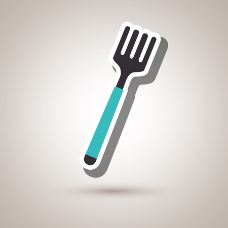kitchen utensils design, vector illustration eps10 graphicのイラスト素材