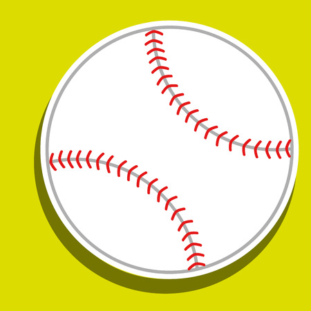 baseball sport design, vector illustration eps10 graphicのイラスト素材