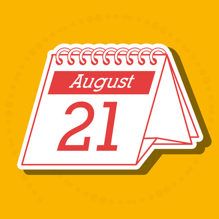 calendar icon design, vector illustration eps10 graphicのイラスト素材