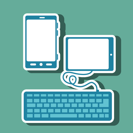 wearable technology  design, vector illustration eps10 graphicのイラスト素材