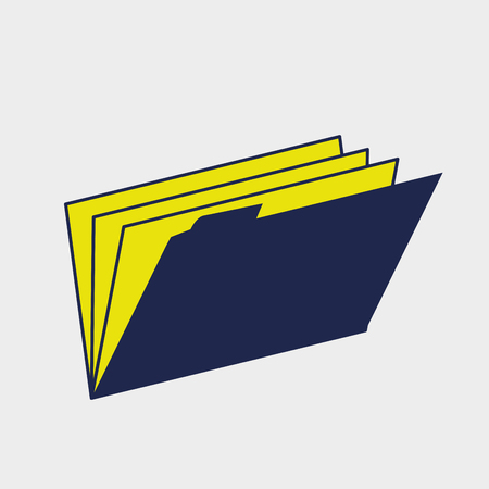 document icon design, vector illustration eps10 graphicのイラスト素材