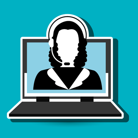 technical support design, vector illustration eps10 graphicのイラスト素材