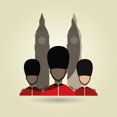 city of London design, vector illustration eps10 graphicのイラスト素材