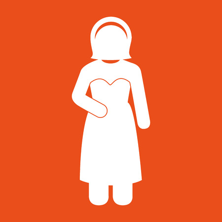 wedding concept design, vector illustration eps10 graphicのイラスト素材