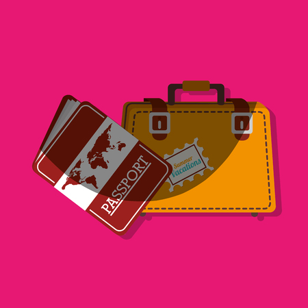 travel vacations design, vector illustration eps10 graphicのイラスト素材