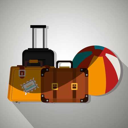 travel vacations design, vector illustration eps10 graphicのイラスト素材