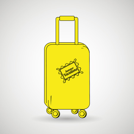 travel vacations design, vector illustration eps10 graphicのイラスト素材