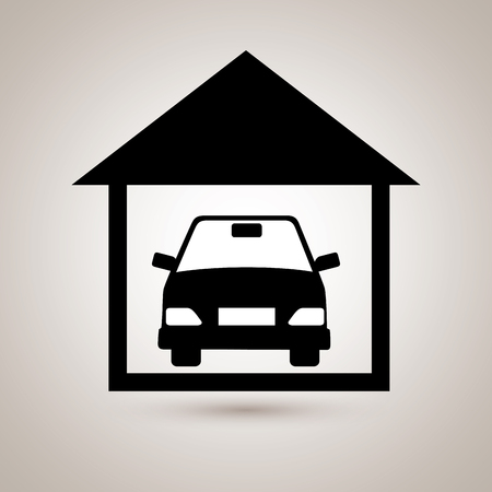 parking sign design, vector illustration eps10 graphicのイラスト素材