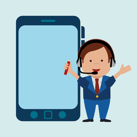 technical support design, vector illustration eps10 graphicのイラスト素材