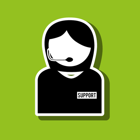 technical support design, vector illustration eps10 graphicのイラスト素材