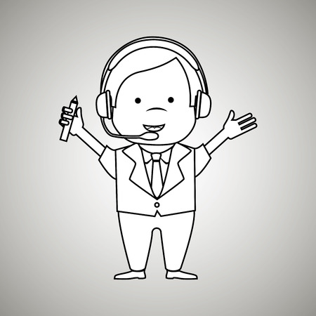 technical support design, vector illustration eps10 graphicのイラスト素材