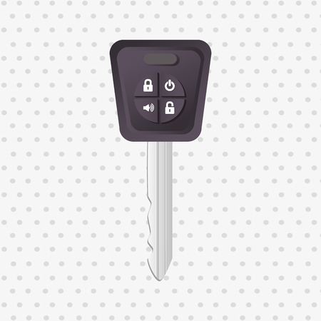 key isolated design, vector illustration eps10 graphicのイラスト素材
