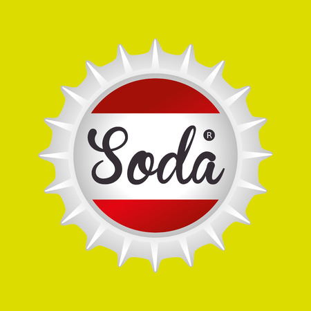 drink lid design, vector illustration eps10 graphicのイラスト素材