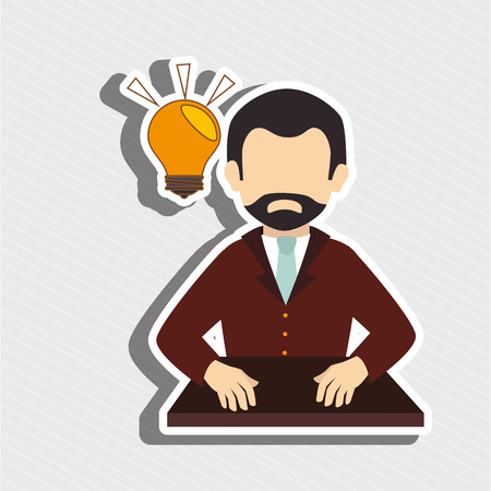 business people  design, vector illustration eps10 graphicのイラスト素材