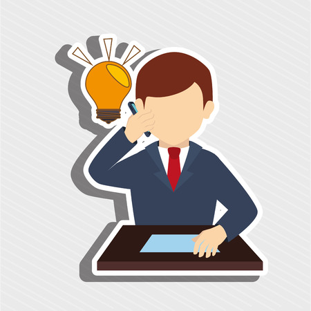 business people  design, vector illustration eps10 graphicのイラスト素材