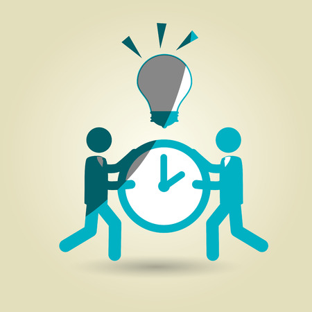 teamwork concept design, vector illustration eps10 graphicのイラスト素材