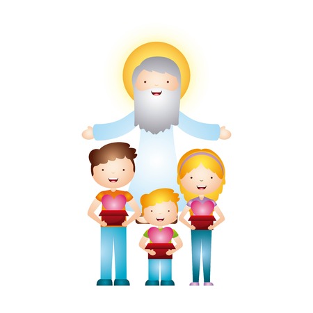 catholic religion design, vector illustration eps10 graphicのイラスト素材